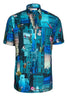 Rotterdam Jazz Festival Short Sleeve Print Shirt for Men