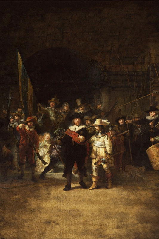 Rembrandt Night Watch Fabric 3 Meters