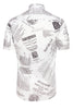 Shakespeare Short Sleeve Print Shirt for Men