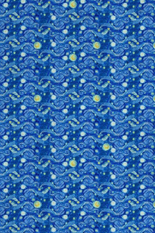 Starry Nights Gogh Fabric 3 Meters