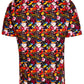 Summer Birds Printed Short Sleeve Men's Shirt