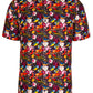 Summer Birds Printed Short Sleeve Men's Shirt