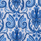 Timeless Delfts Blue Paisley inspired Short Sleeve Shirt for Men