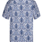 Timeless Delfts Blue Paisley inspired Short Sleeve Shirt for Men