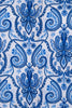 Timeless Delfts Blue Paisley inspired Short Sleeve Shirt for Men