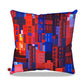 Ton Schulten Rotes Skyline Kissen