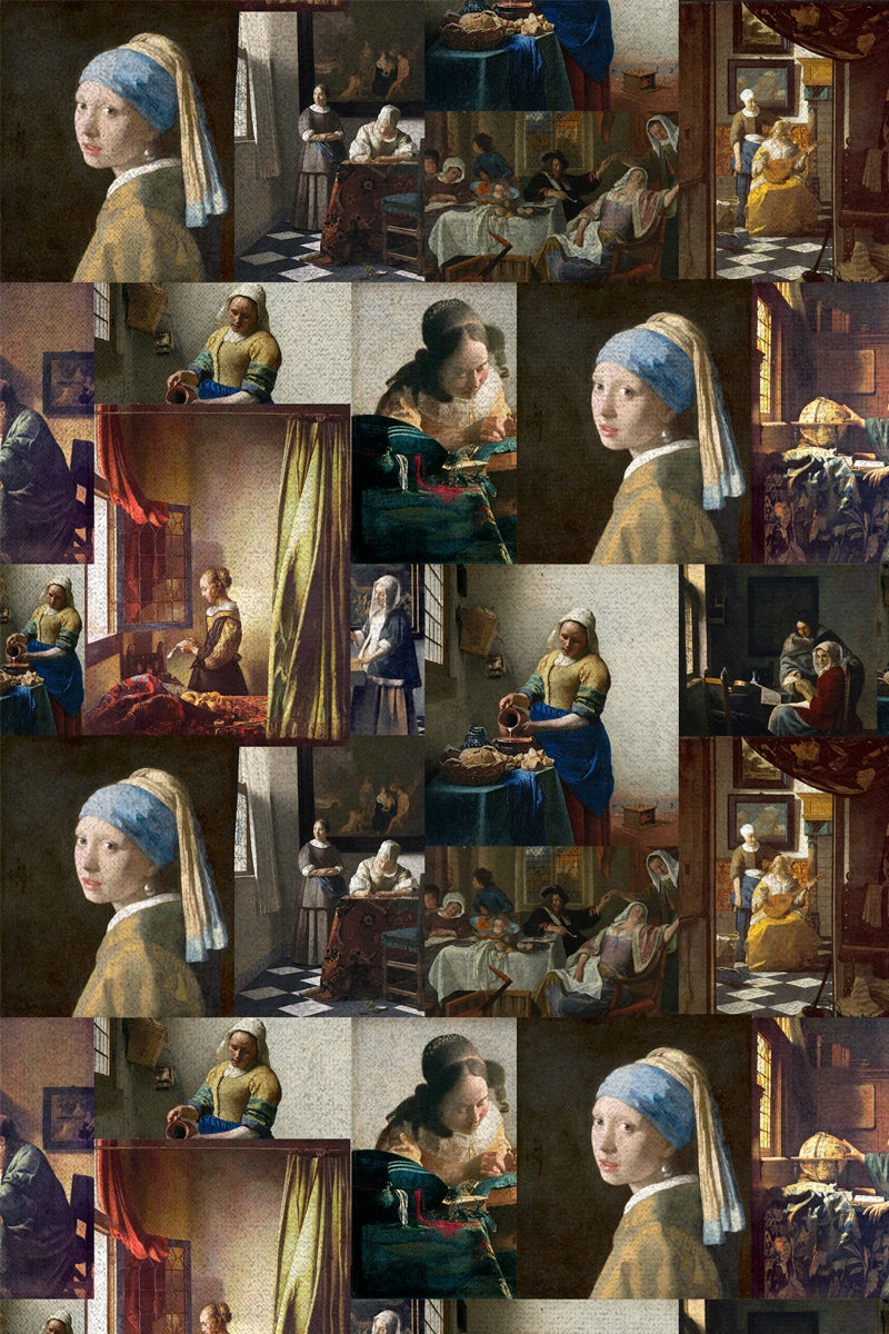 Vermeer Printed Fabric 3 Meters