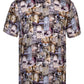 Victor Horta's Architecture inspired Short Sleeve Shirt for Men