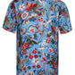 Victorian Flowers inspired Short Sleeve Shirt for Men