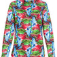 Rick Mix Print Shirt for Women