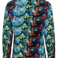Whale Shark Surfer Long Sleeve Shirt for Women