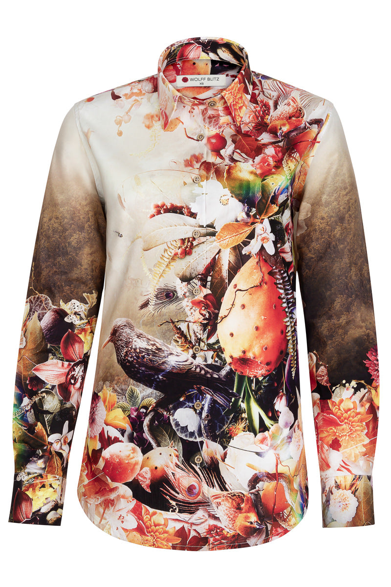 Jesper Krijgsman Abundance Print Blouse voor Vrouwen