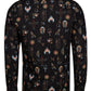 Eternal Egypt Long Sleeve Print Shirt for Men