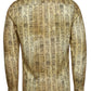 Obelisk Inscription Long Sleeve Print Shirt for Men