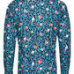 Bird and Pomegranate - William Morris Long Sleeve Shirts for Men