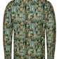 New York Print Long Sleeve Shirt for Men