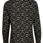 Gatsby's Muse Long Sleeve Print Shirt for Women