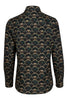 Gatsby's Muse Print Blouse voor vrouwen 