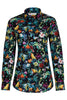 Jesper Krijgsman Floral Grafics Print Blouse voor Vrouwen