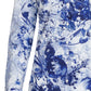 Jesper Krijgsman Delfts Blauw Print Blouse voor Vrouwen