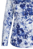 Jesper Krijgsman Delfts Blauw Print Blouse voor Vrouwen