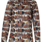 Amsterdam Print Blouse voor Vrouwen