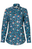 Bird and Pomegranate - William Morris Printed Shirt for Women