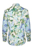 White Roses Van Gogh Inspired Long Sleeve Shirt for Women