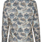 Rome Print Blouse voor Vrouwen