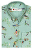 Vroege Vogels Print Blouse voor Vrouwen