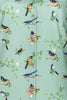 Vroege Vogels Print Blouse voor Vrouwen