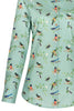 Vroege Vogels Print Blouse voor Vrouwen