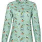 Vroege Vogels Print Blouse voor Vrouwen