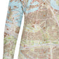 Rotterdamse Plattegrond Print Blouse voor Vrouwen