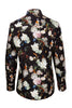 Jan Davidsz Night blossom Printed Shirt for Women