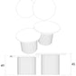 WB ronde tafel set