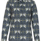 Swan, Rush and Iris Walter Crane Print Long Sleeve Shirt for Women
