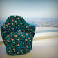 Bird and Pomegranate Hug Armchair