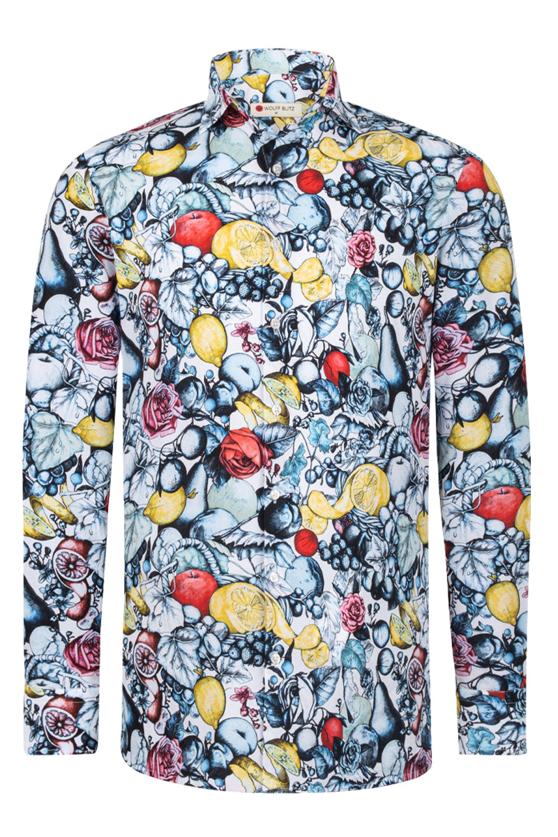 Wonderful Fruit Pieces inspired Long Sleeve Men's Shirt