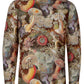 Actiniae by Ernst Haeckel Print Long Sleeve Shirt for Men