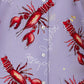 Art by Marianne – Langärmliges Hemd mit Hummer-Print für Damen