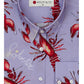 Art by Marianne – Langärmliges Hemd mit Hummer-Print für Damen