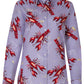Art by Marianne – Langärmliges Hemd mit Hummer-Print für Damen