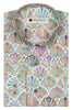 Art Deco Colour Palette Long Sleeve Print Shirt for Men (Pre-Order ± 3 weeks)