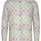 Art Deco Colour Palette Long Sleeve Print Shirt for Men