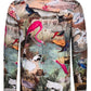 J.Audubon's Birds inspired Long Sleeve Men's Shirt