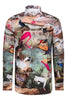 J.Audubon's Birds inspired Long Sleeve Men's Shirt
