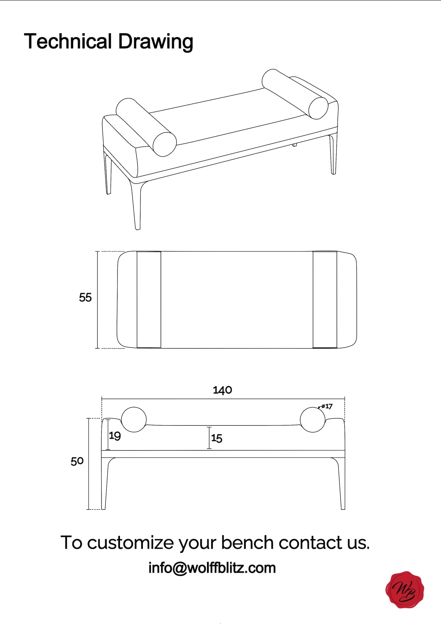 Interval Bench Rose and Teardrops