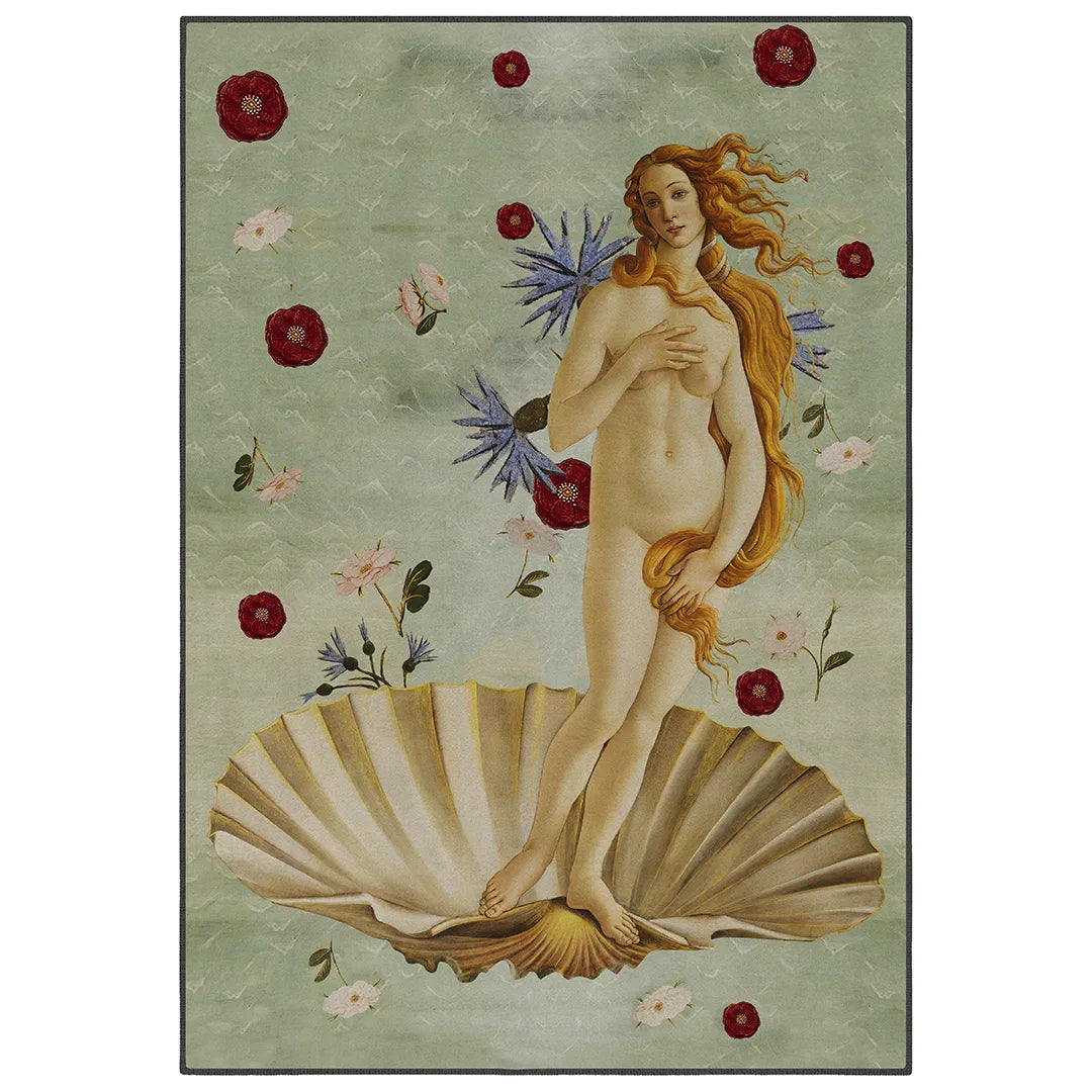 Botticelli The Birth of Venus Inspired Carpet