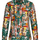 Courtesan Van Gogh inspired Long Sleeve Shirt for Women